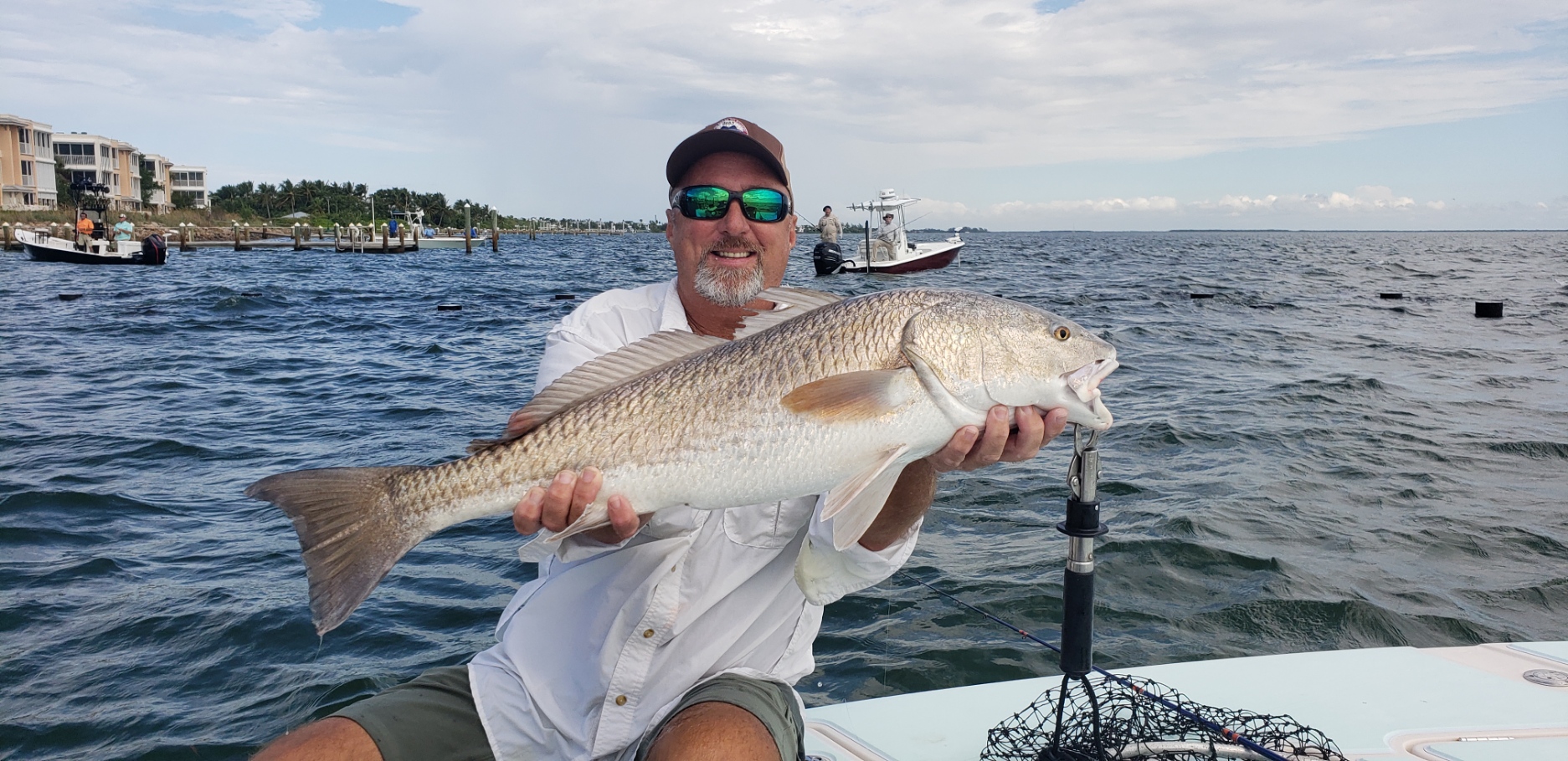 Fished the Cabbage Key Open Tournament for giant redfish and snook
