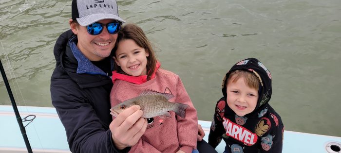 Kids have a great day catching fish! - Naples Fishing Guide