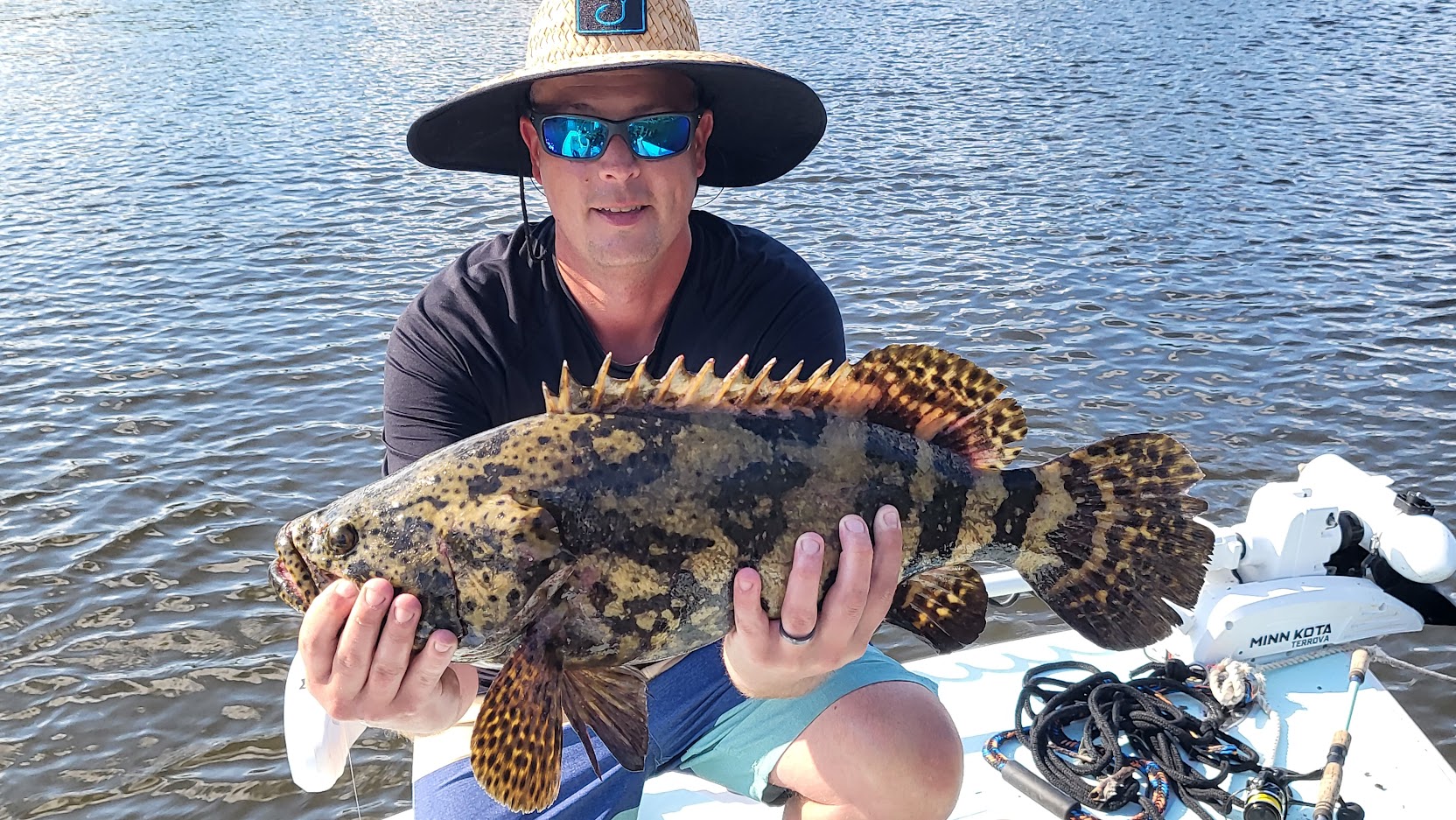 A unique charter to catch a Goliath Grouper