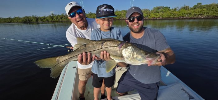 families love charter fishing