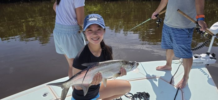 family trip and a first tarpon